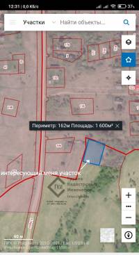 Аренда земельного участка в зоне рекреации