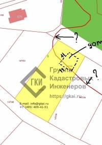 Красная линия проходит рядом с домом