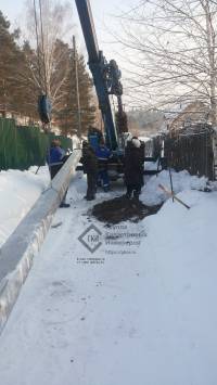 Строят ЛЭП-10 Кв по дороге нашего СНТ для другого СНТ